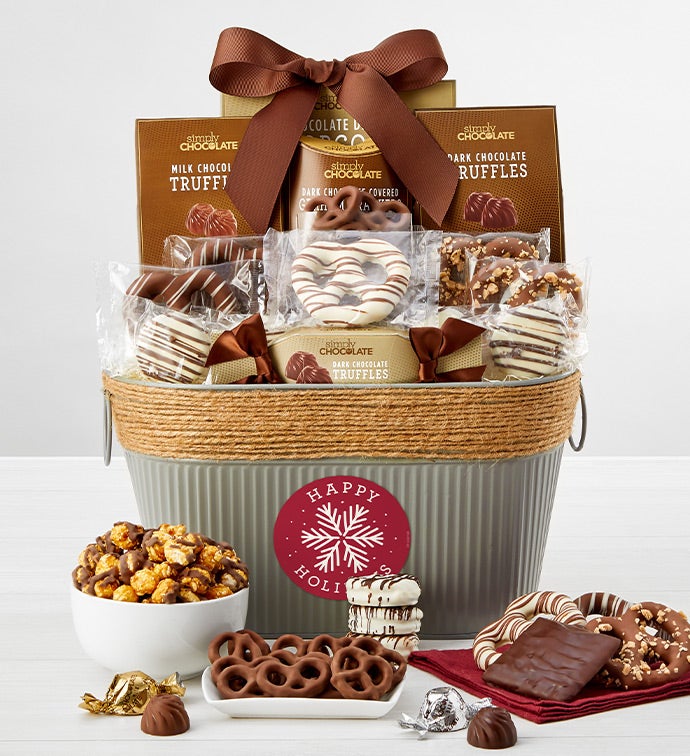 Holiday Snacking Favorites Basket